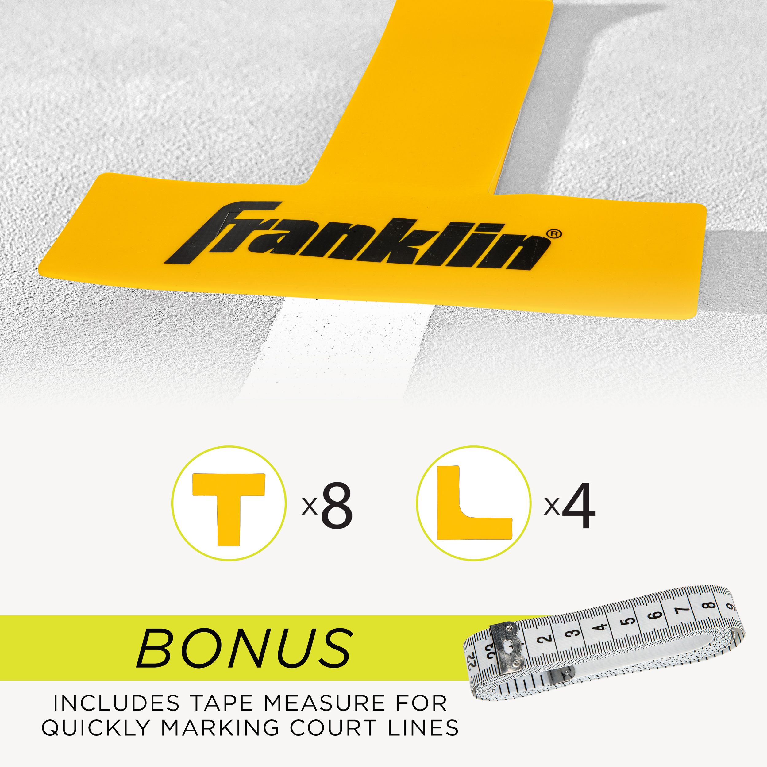Franklin Pickleball Court Marker Kit CloseUp