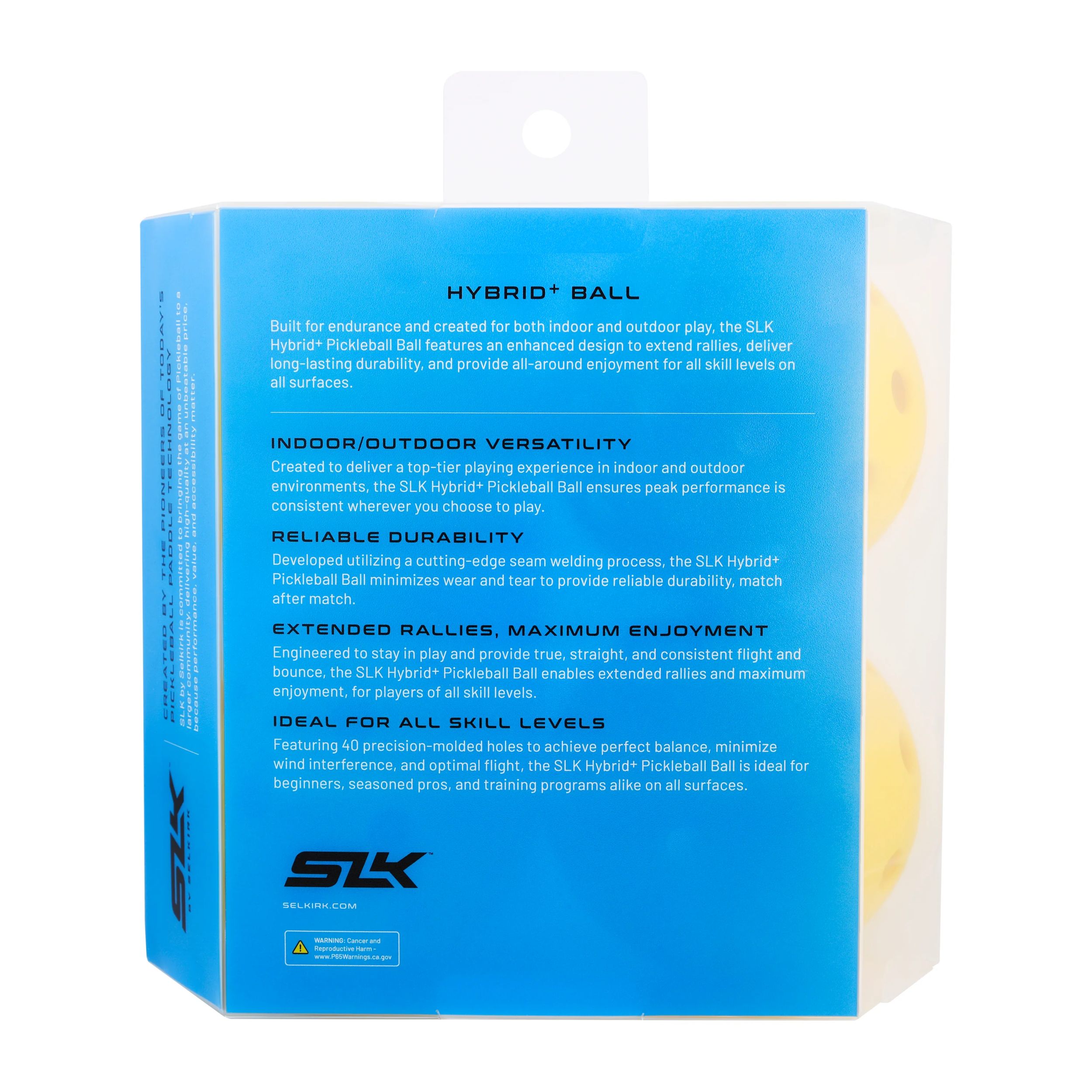 Selkirk Hybrid+ Pickleball Ball - 4 Pack