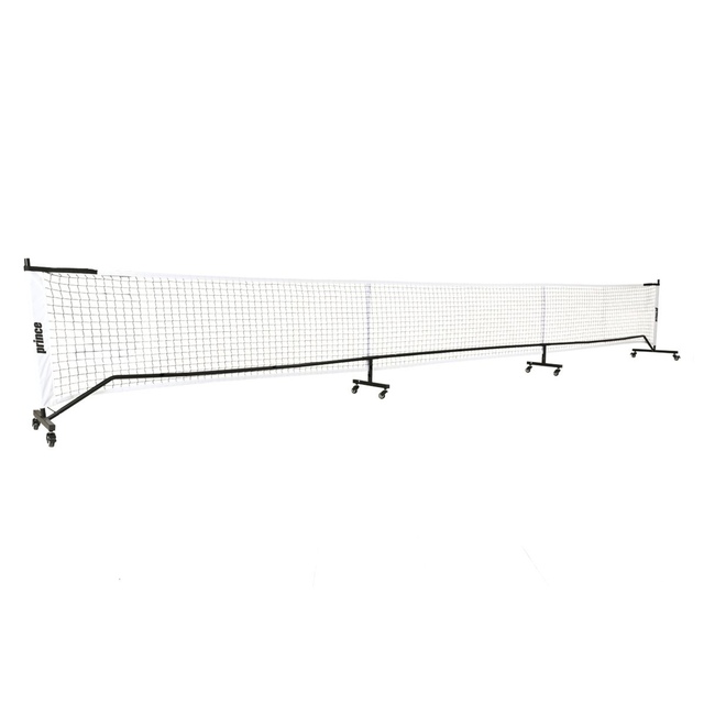 Prince Pickleball Net with 8 Wheels Front_Angled_Right