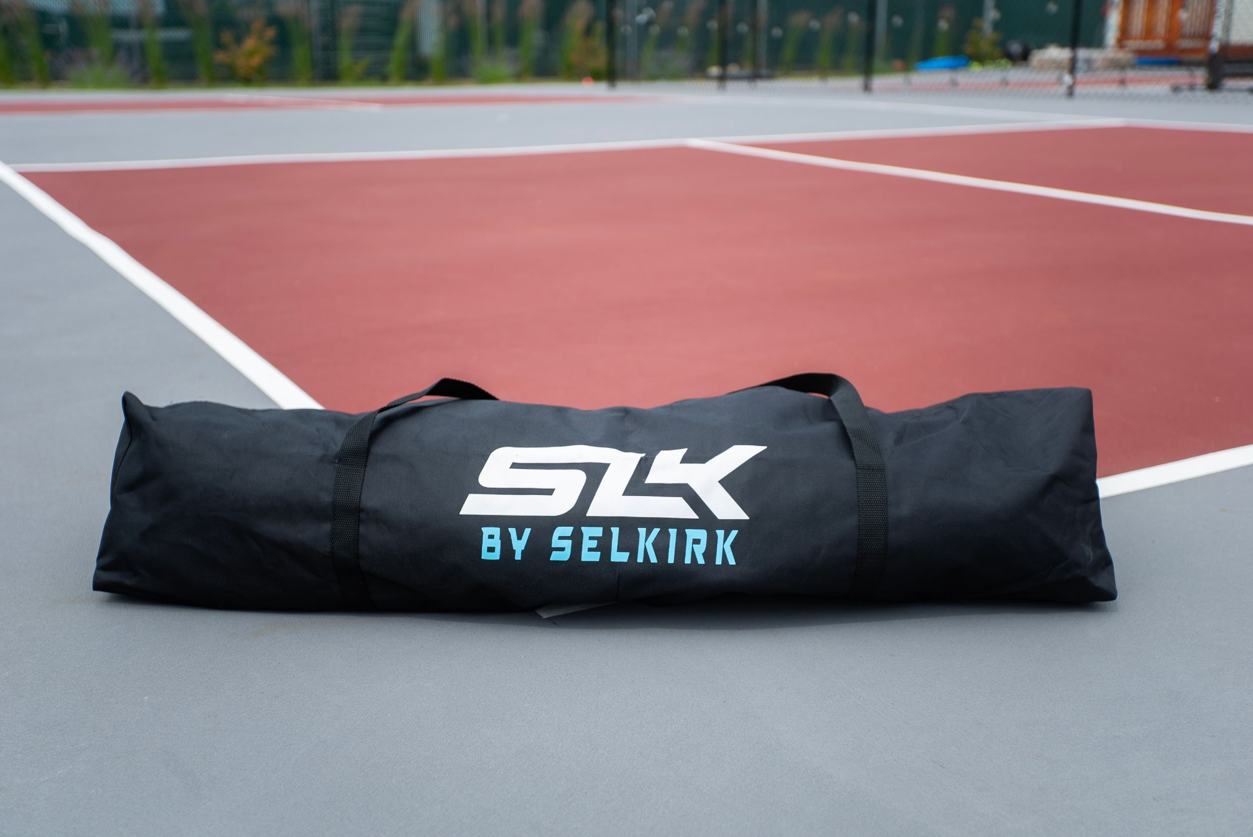 Selkirk Prime Portable Wheeled Pickleball Net Front_Flat
