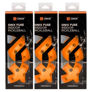 Onix Fuse Indoor Pickleball - 9pk