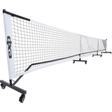 EXP Pickleball Net With 8 Wheels Front_Angled_Right