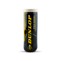 Dunlop Pro Padel 3-Ball Tube Front_Flat