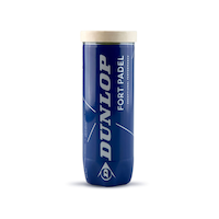 Dunlop Fort Padel 3-Ball Tube Front_Flat
