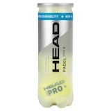 Head Padel Pro 3 Ball Tube Front_Flat