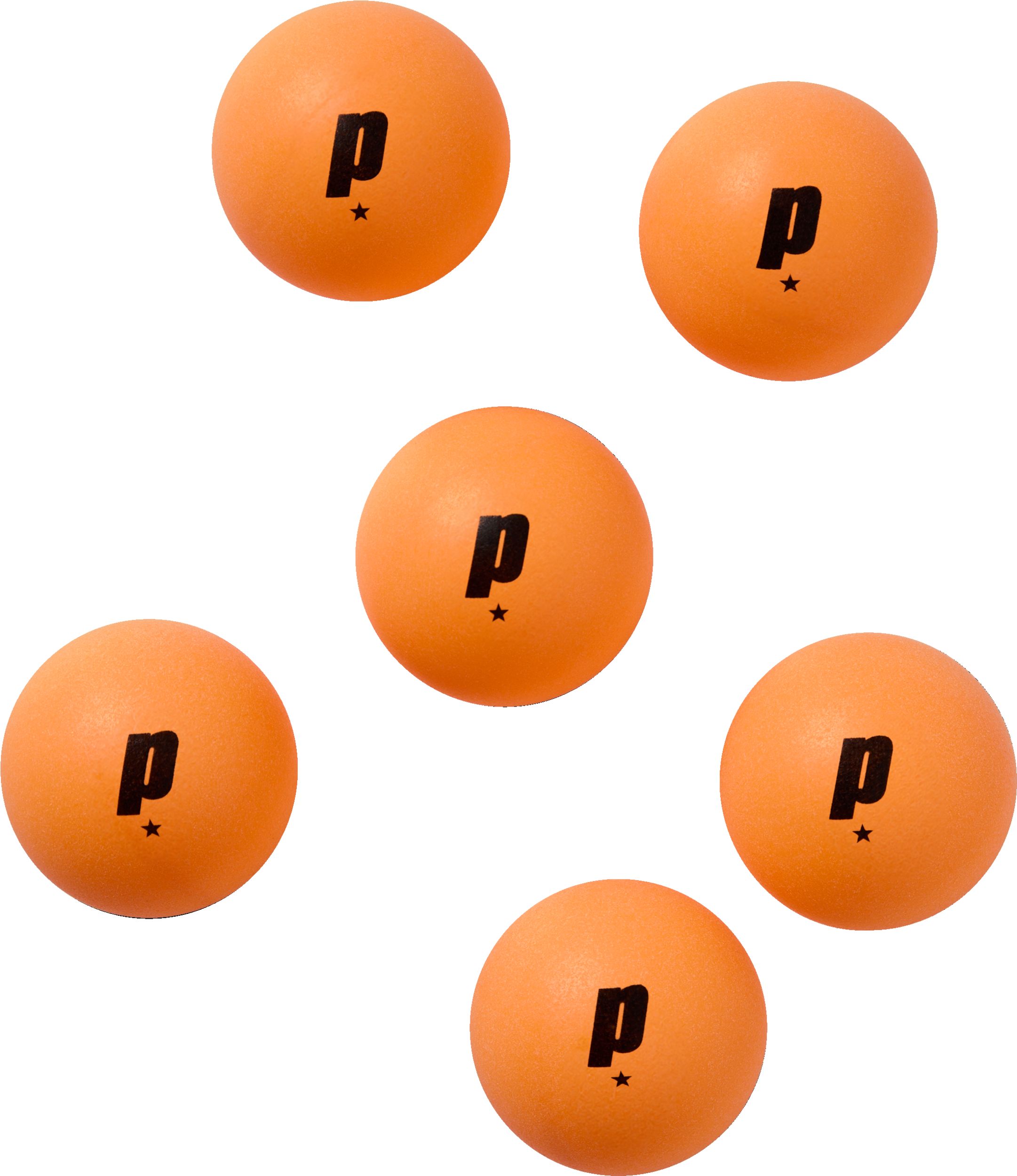 Prince 1 Star Table Tennis Balls - 6 Pack