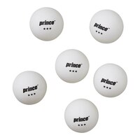 Prince 3 Star Table Tennis Balls - 6 Pack Composite_or_Mixed