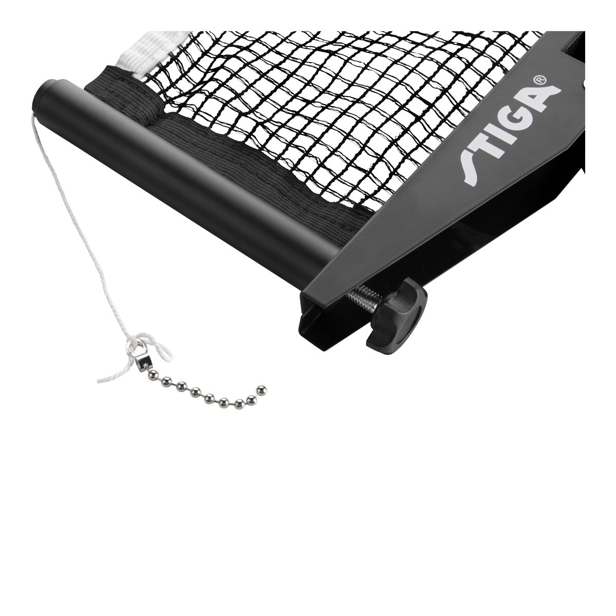 Stiga Premium Clipper/Net Post Table Tennis Set CloseUp