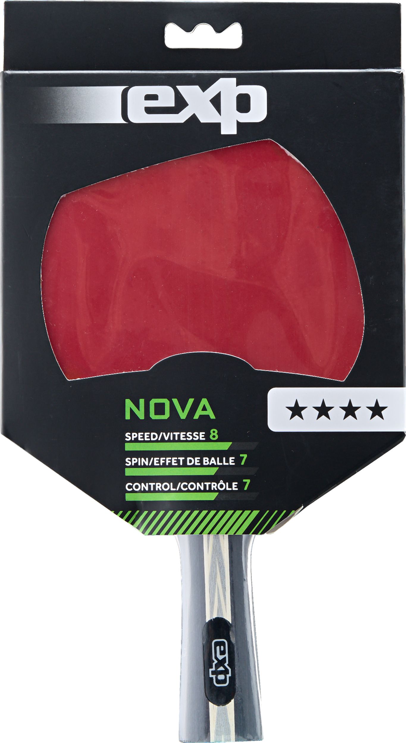 EXP Nova 4 Star Table Tennis Paddle