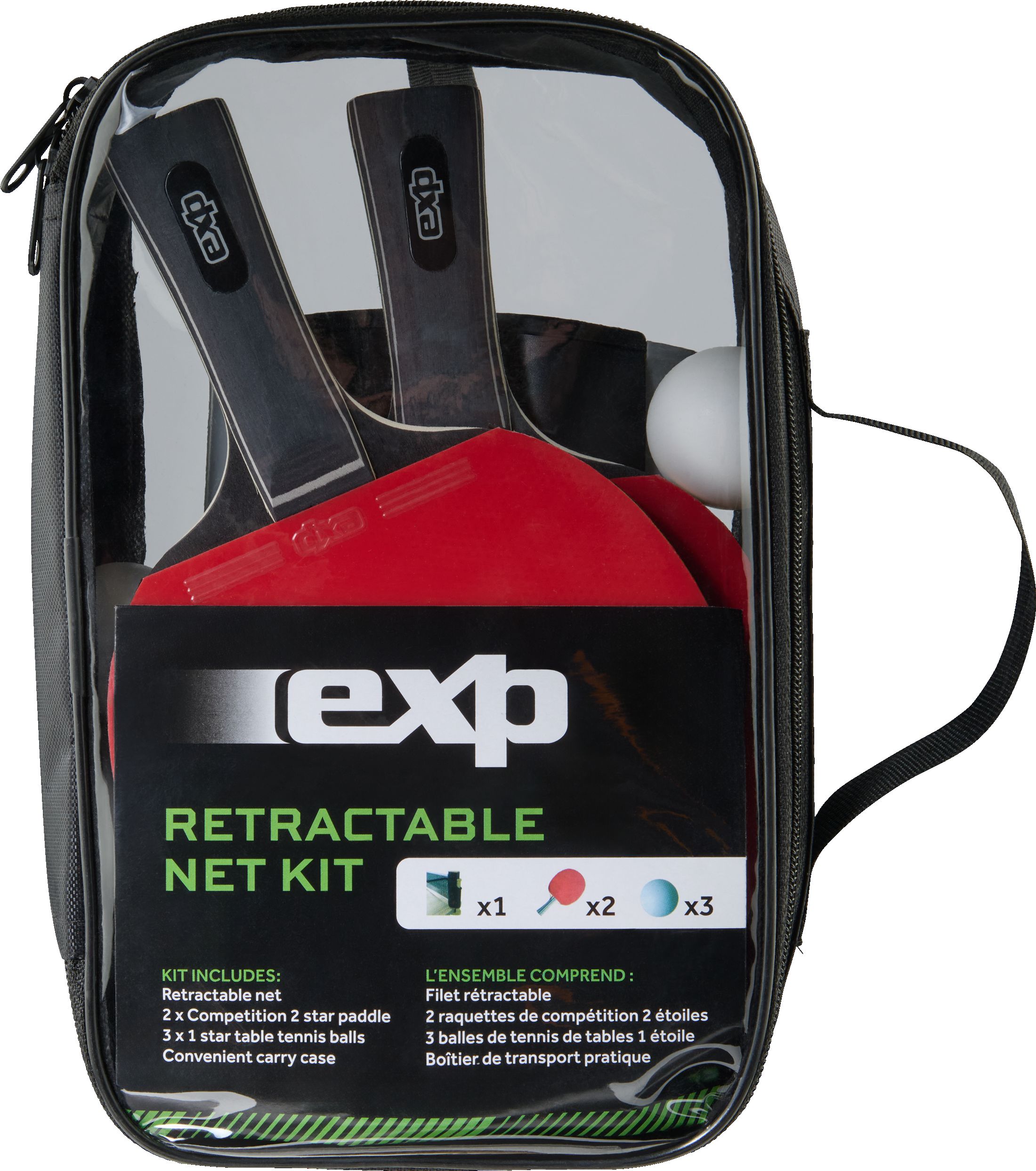 EXP Retractable Table Tennis Set