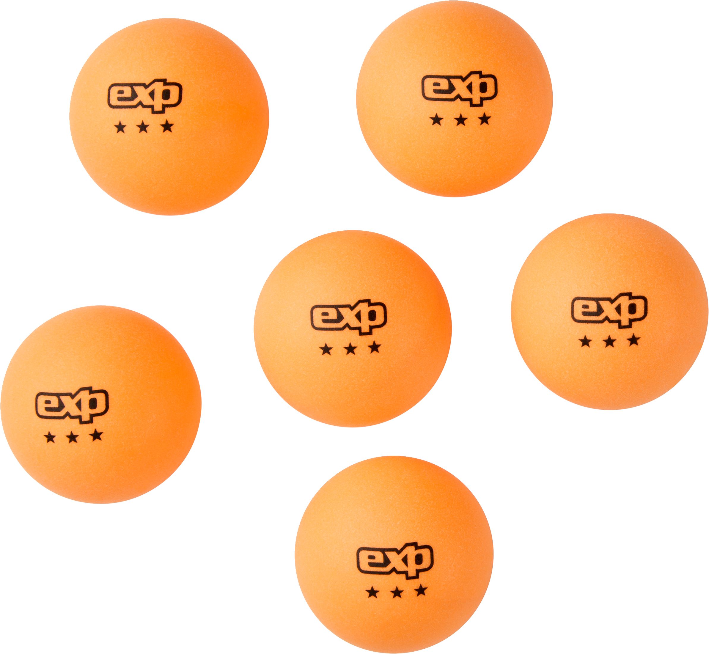 EXP 3 Star Table Tennis Balls 6-pk