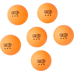 EXP 3 Star Table Tennis Balls 6-pk