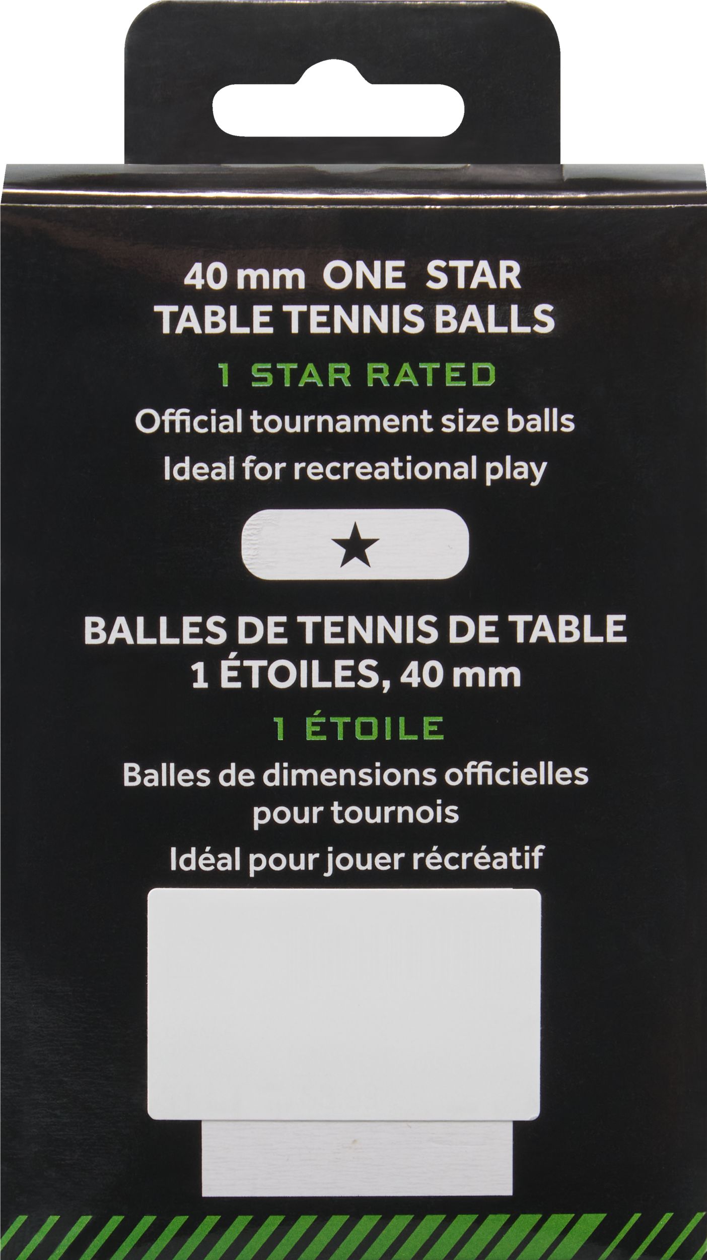 EXP 1 Star Table Tennis Balls 6-pk
