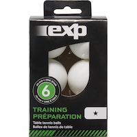 EXP 1 Star Table Tennis Balls 6-pk