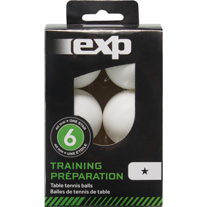 EXP 1 Star Table Tennis Balls 6-pk