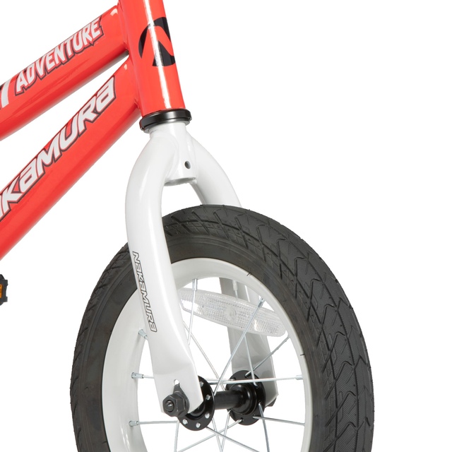 Nakamura Kids' Adventure 12" Bike, Training Wheels, Pedal Brakes