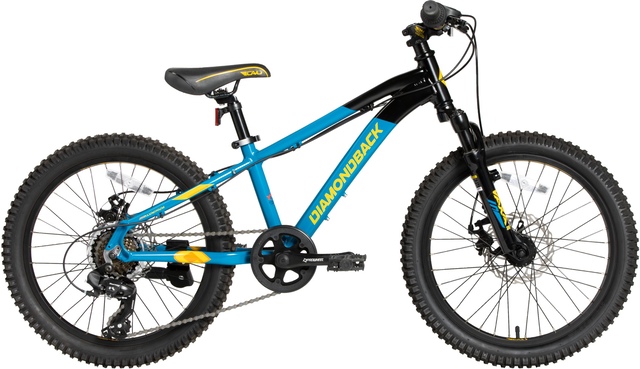 Diamondback Kids' Snake 20" Mountain Bike, 7 Speed, Aluminum Frame, Mechanical Disc Brakes Side_Right