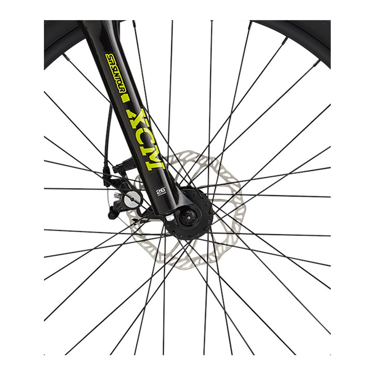 GT Kids' Stomper Ace 26" Junior Mountain Bike, 8 Speed, Alloy Frame, Mechanical Disc Brakes, Hardtail