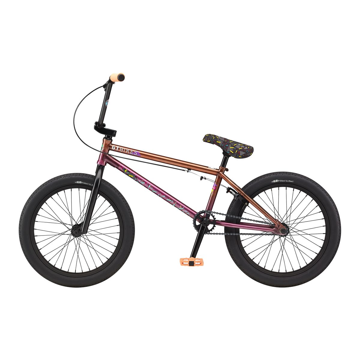 GT Mercado Team Comp 20" BMX Bike, Steel Frame, U-Brake