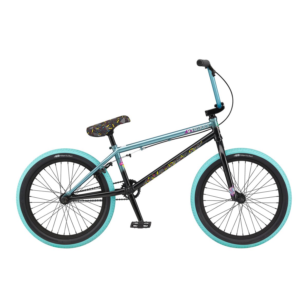 Image of GT Mercado Team 20" BMX Bike Steel Frame U-Brake