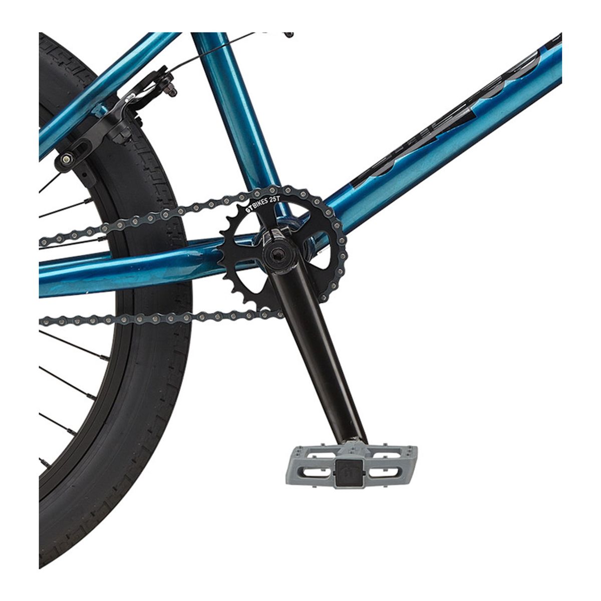 GT Performer 20.5" BMX Bike, Steel Frame, U-Brake
