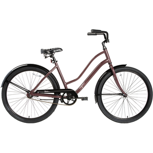 Capix Women's Valencia 26" Cruiser Bike, Single Speed, Aluminum Frame, Pedal Brakes
