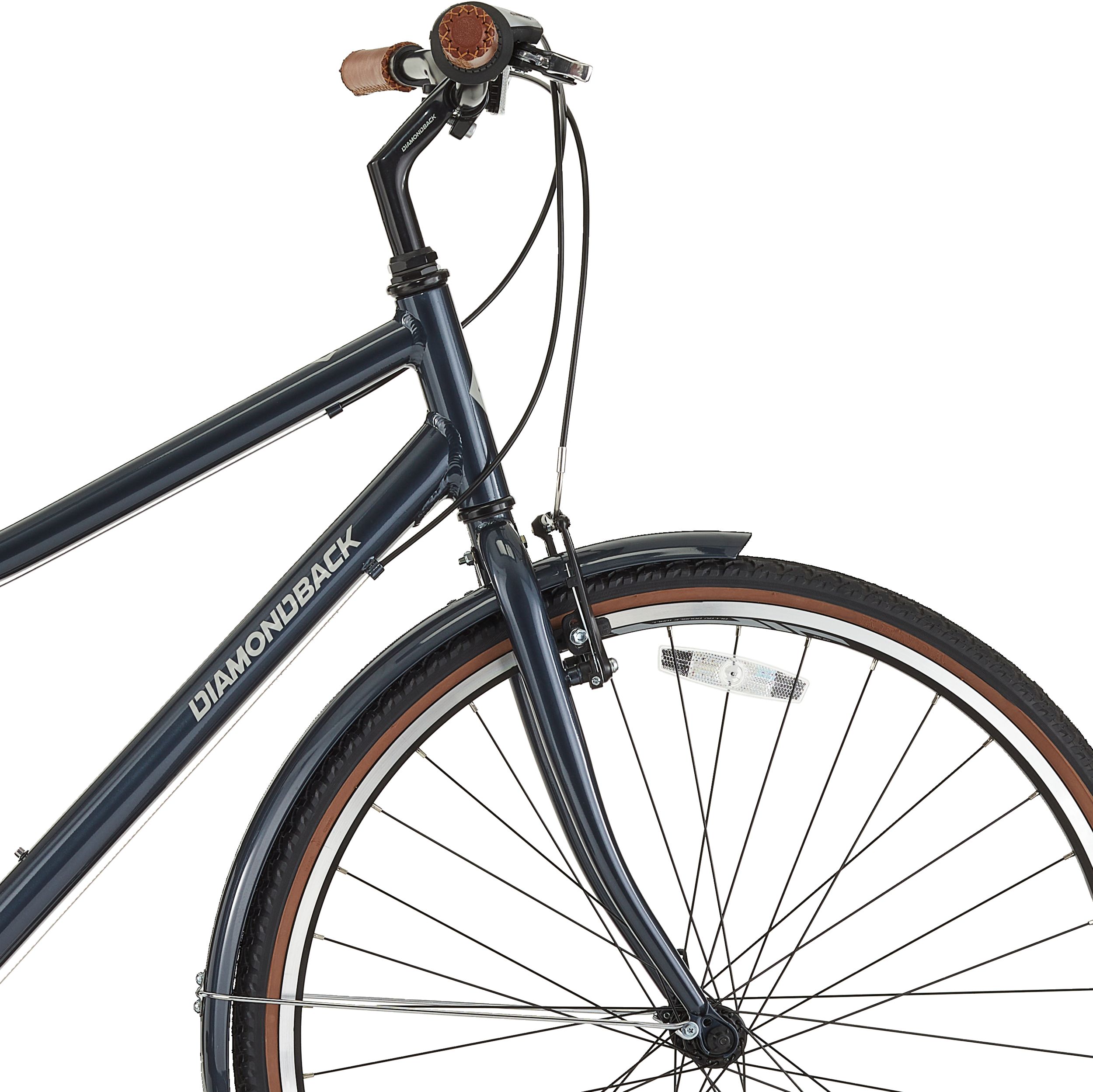 Diamondback Interurban 700c Hybrid Bike, Aluminum Frame, V-Brakes, Commuter