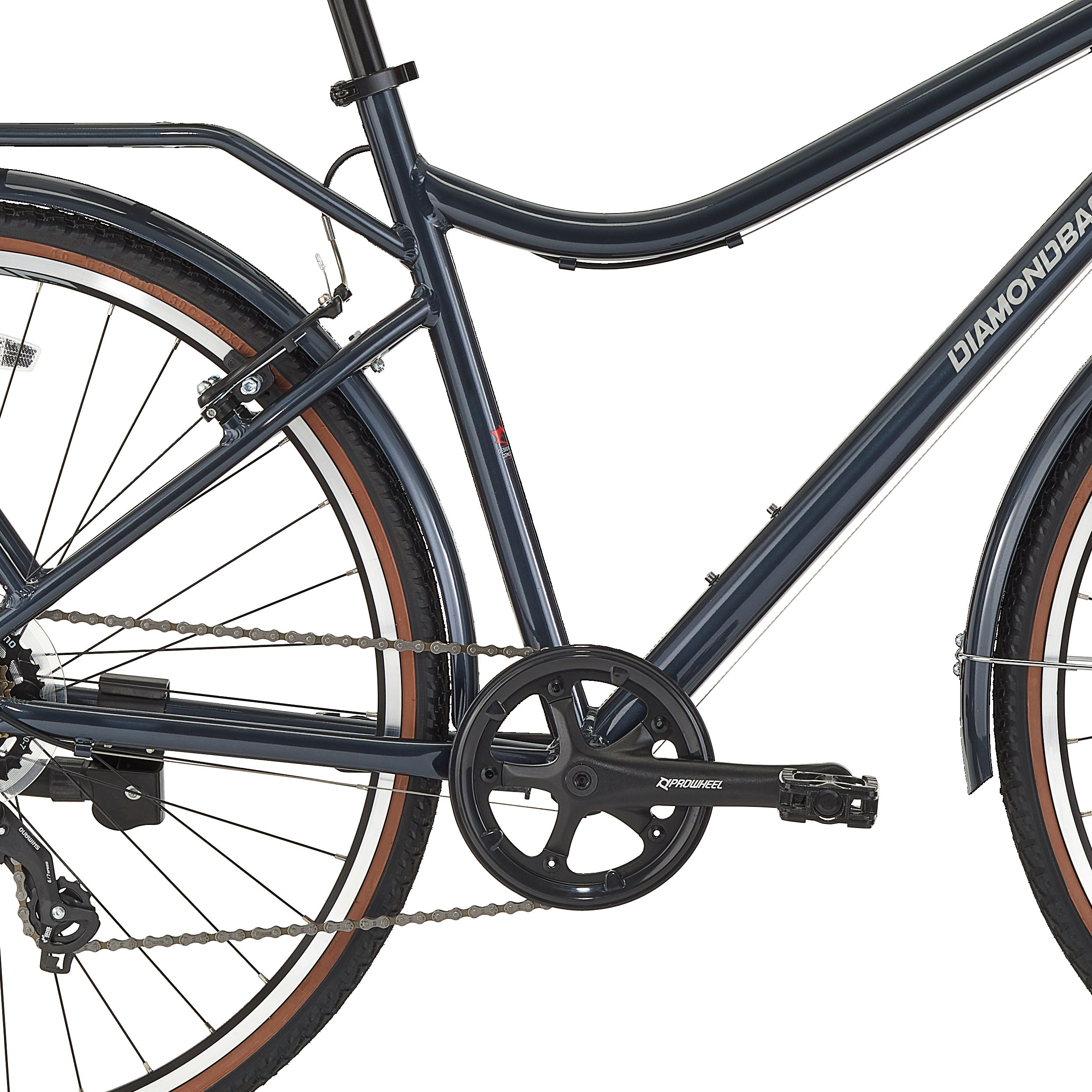 Diamondback Interurban 700c Hybrid Bike, Aluminum Frame, V-Brakes, Commuter