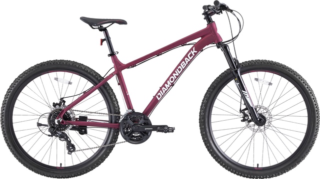 Diamondback Expresso 27.5" Mountain Bike, 24 Speed, Aluminum Frame, Mechanical Disc Brakes, Hardtail