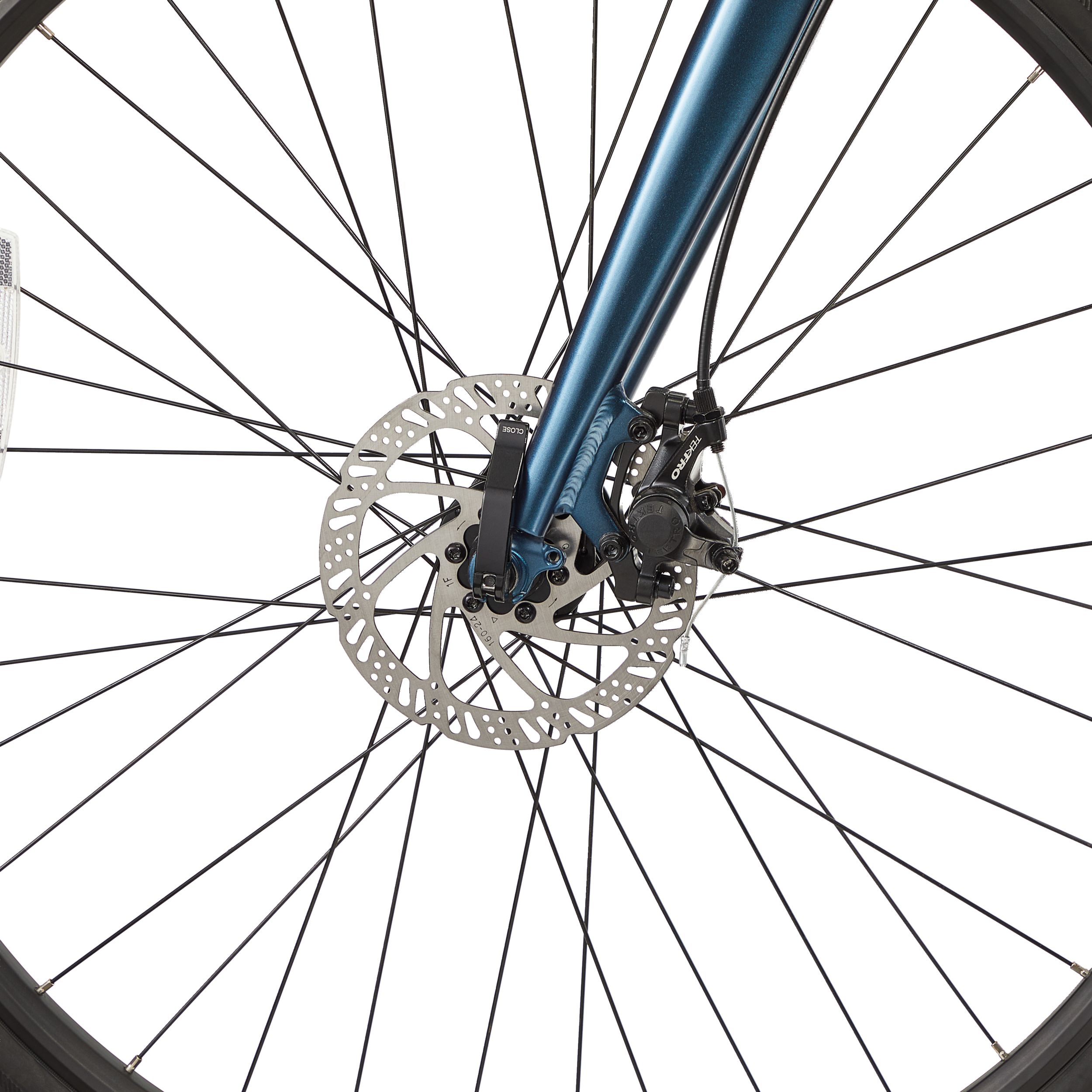 Diamondback Lachine 2 700c Hybrid Bike, 24 Speed, Aluminum, Mechanical Disc Brakes, Hardtail