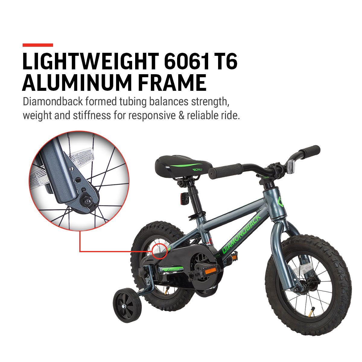 Diamondback Frenzy 12" Junior Mountain Bike Front_Angled_Right