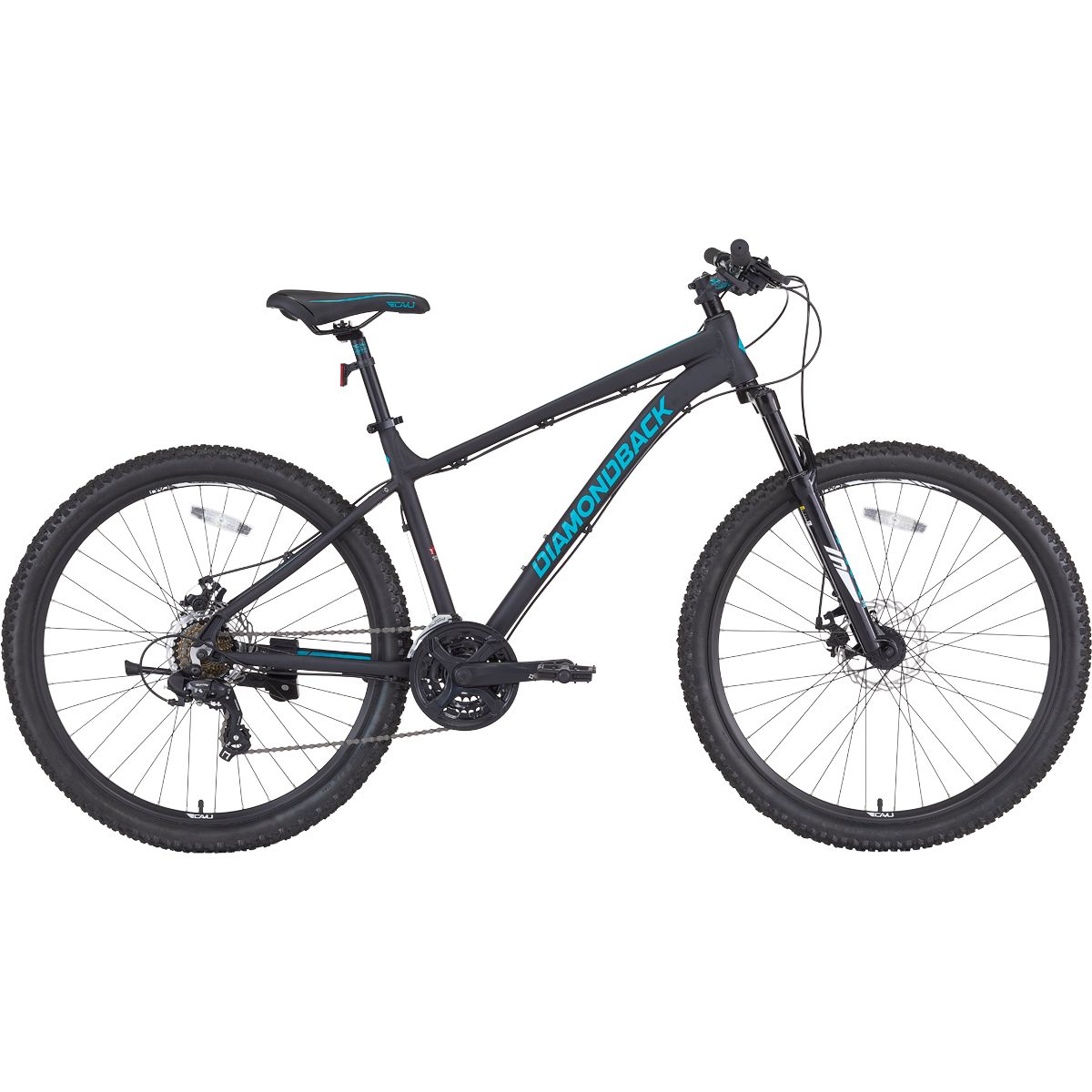 Diamondback Ridgeback 27.5" Mountain Bike, 21 Speed, Aluminum Frame, Mechanical Disc Brakes, Hardtail