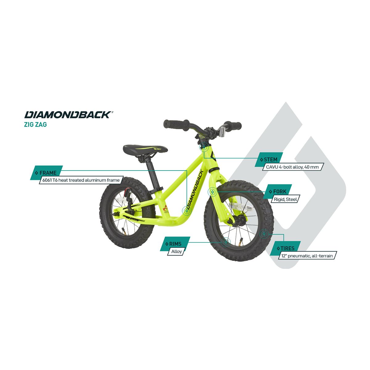 Diamondback Zigzag Balance 12 Inch Junior Mountain Bike SportChek