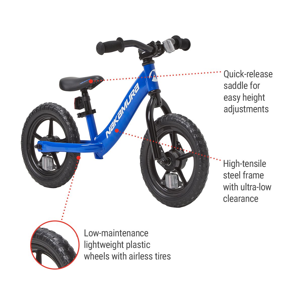 Nakamura PEP 12" Balance Bike