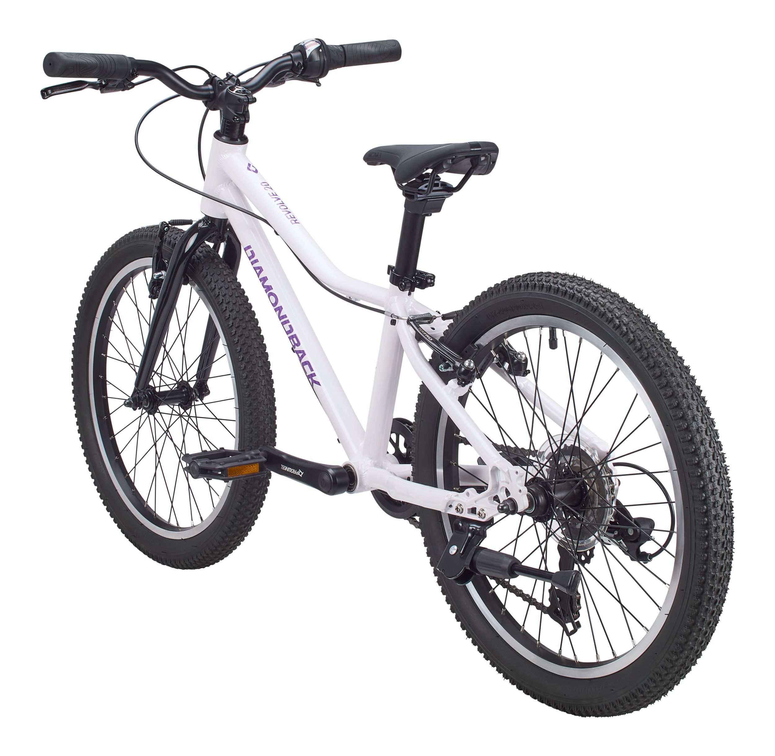 Diamondback Revolve 20" Junior Mountain Bike Back_Angled_Left