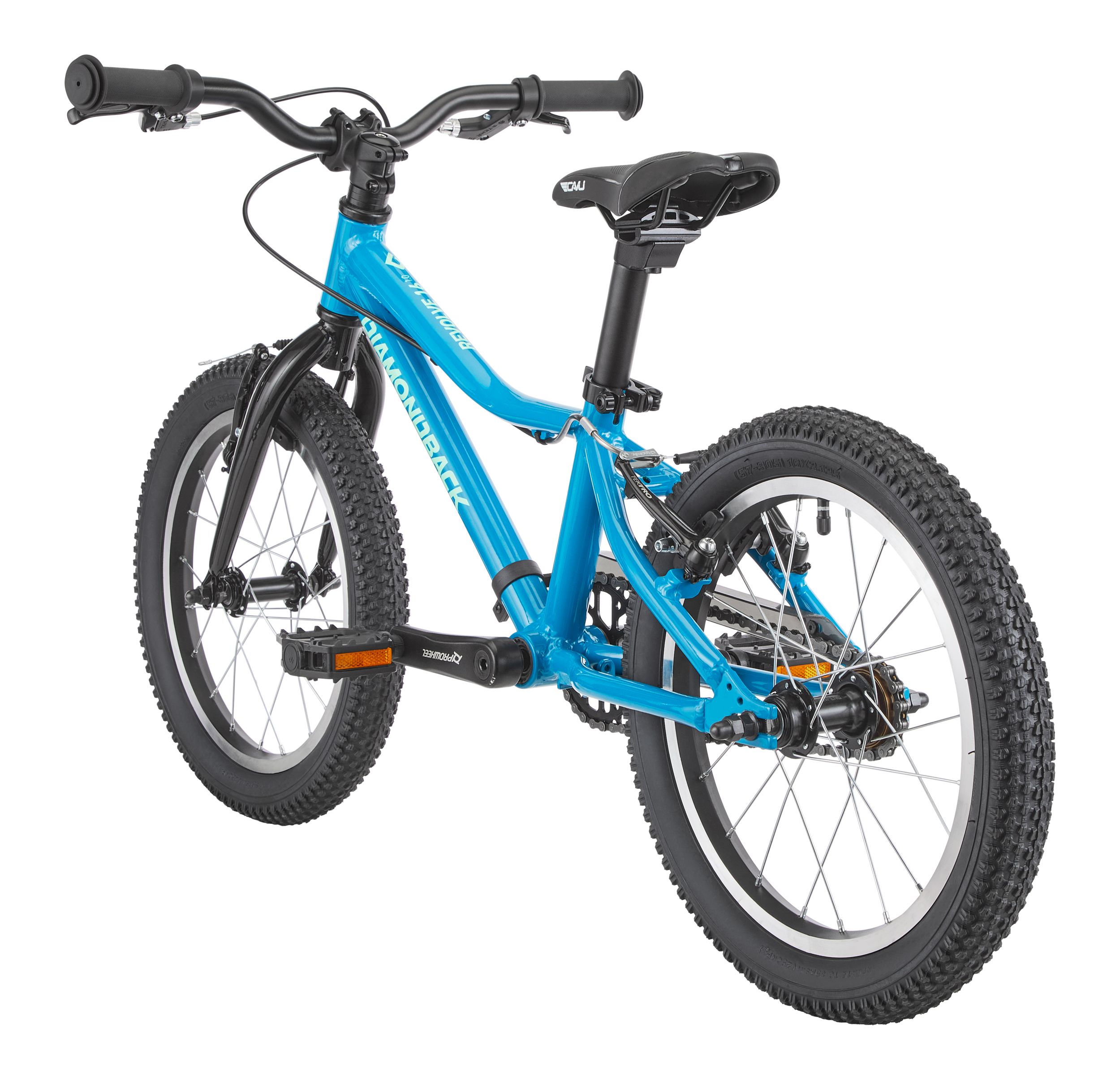 Diamondback Revolve 16 Inch Junior Mountain Bike Back_Angled_Left