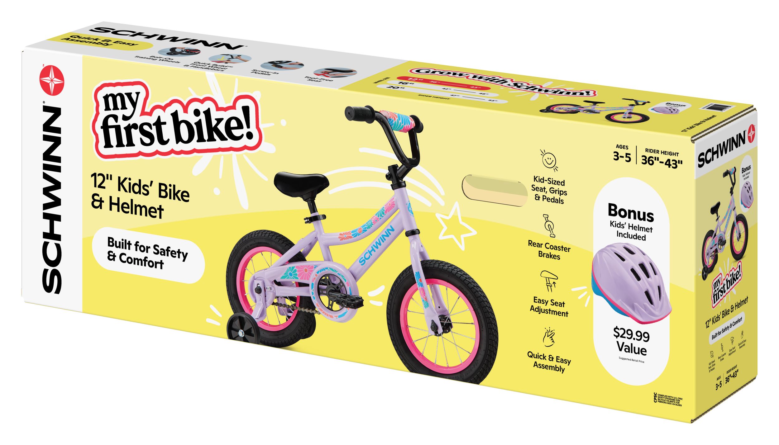Schwinn My First Bundle B Junior Mountain Bike