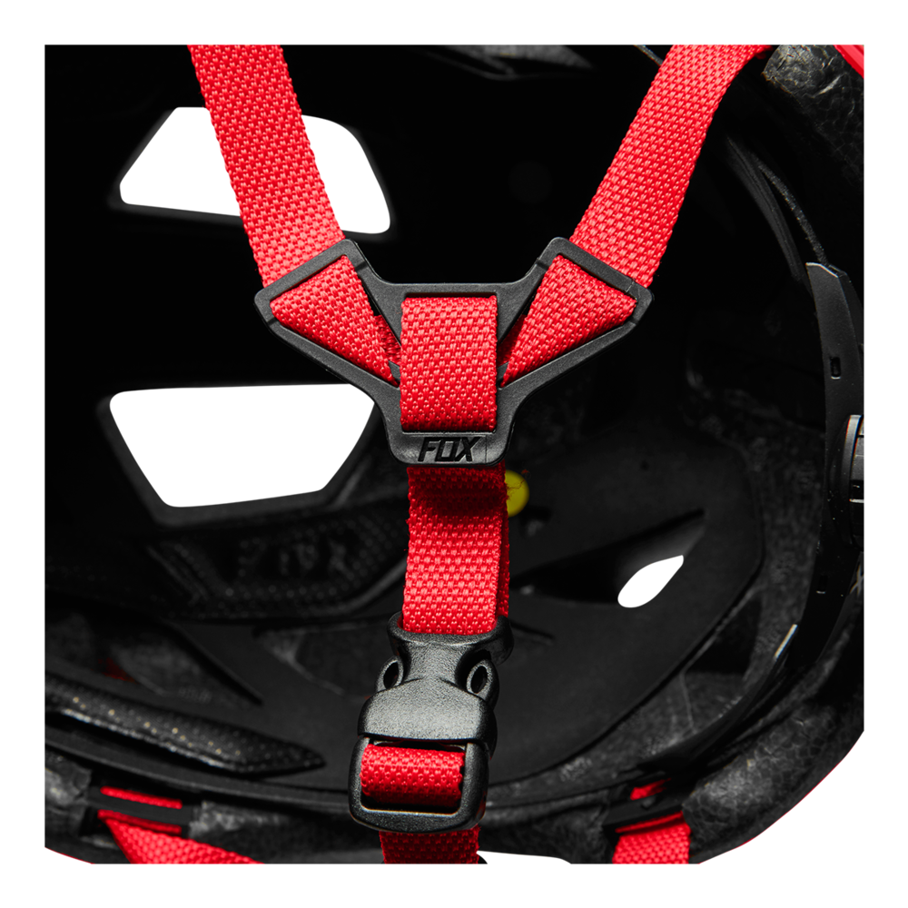 Fox Mainframe MIPS Junior Bike Helmet CloseUp