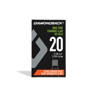 Diamondback Schrader 20x2.125-2.4 35mm Mountain Bike Tire Tube Front_Flat