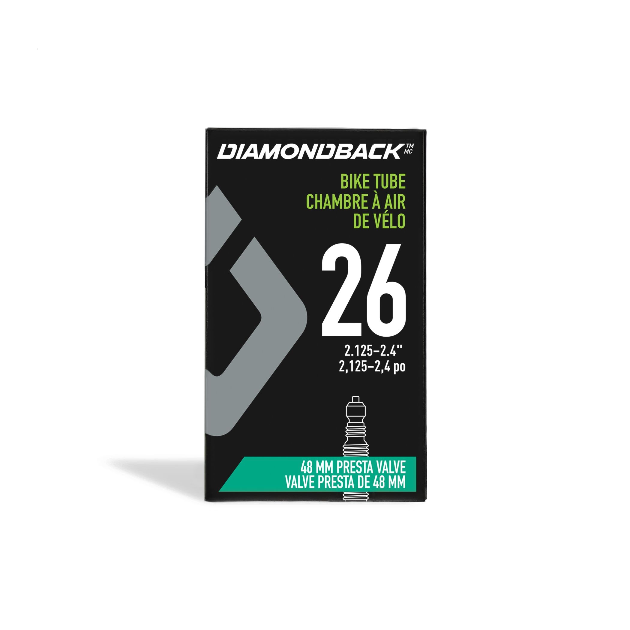 Diamondback Presta 26x2.125-2.4 48mm Mountain Bike Tire Tube