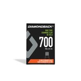 Diamondback Schrader 700cx28-32 35mm Road Bike Tire Tube Front_Flat