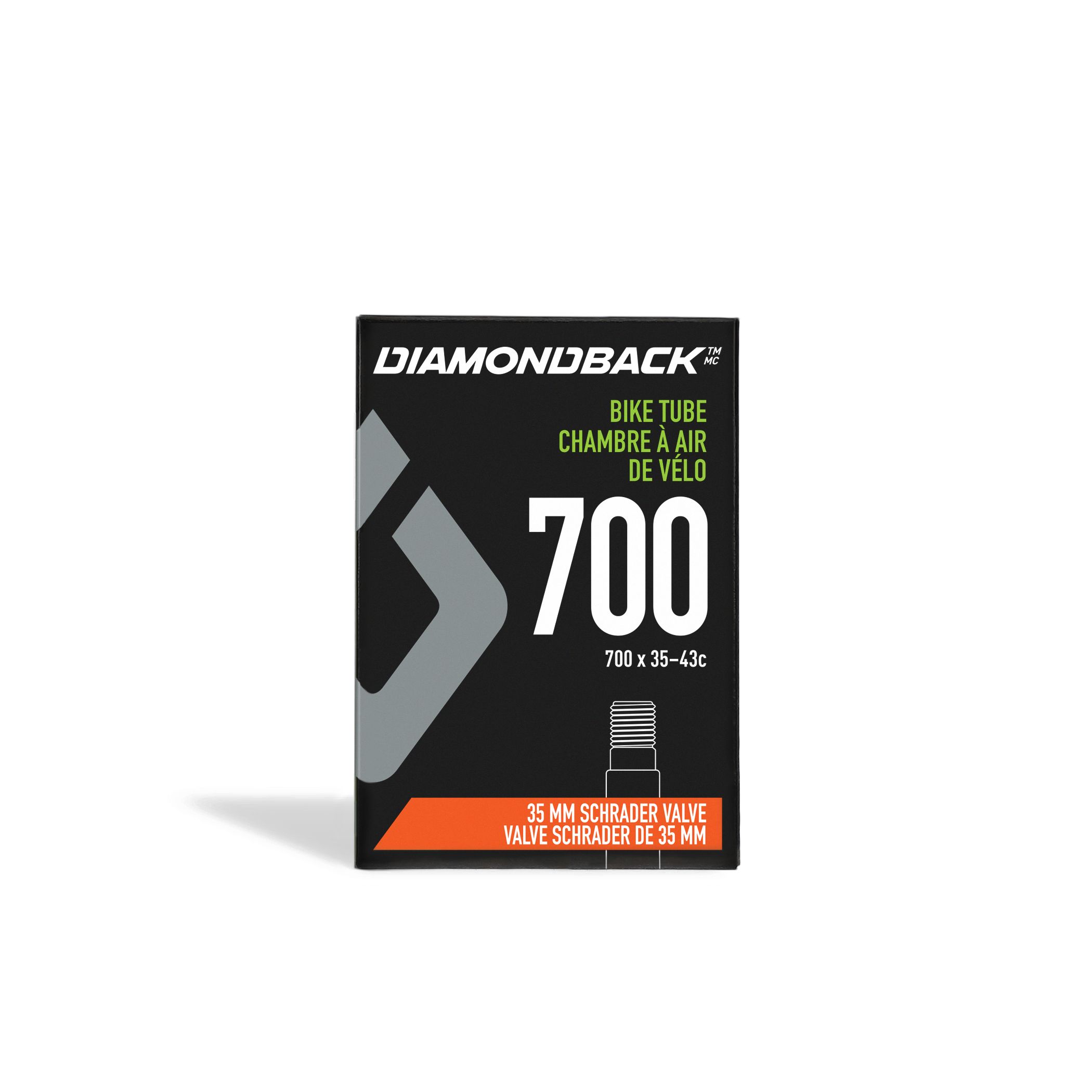 Diamondback 700C X 35-43 35 mm Schrader Road Bike Tire Tube