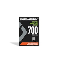 Diamondback 700C X 35-43 35 mm Schrader Road Bike Tire Tube Front_Flat