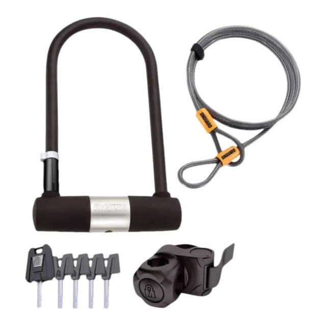 OnGuard Bulldog DT 5012 U Lock, Bike, Key Composite_or_Mixed