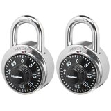 Master Lock 48mm Padlock, Locker, Combination Front_Angled_Left