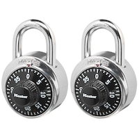 Master Lock 48mm Padlock, Locker, Combination Front_Angled_Left