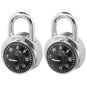 Master Lock 48mm Padlock, Locker, Combination