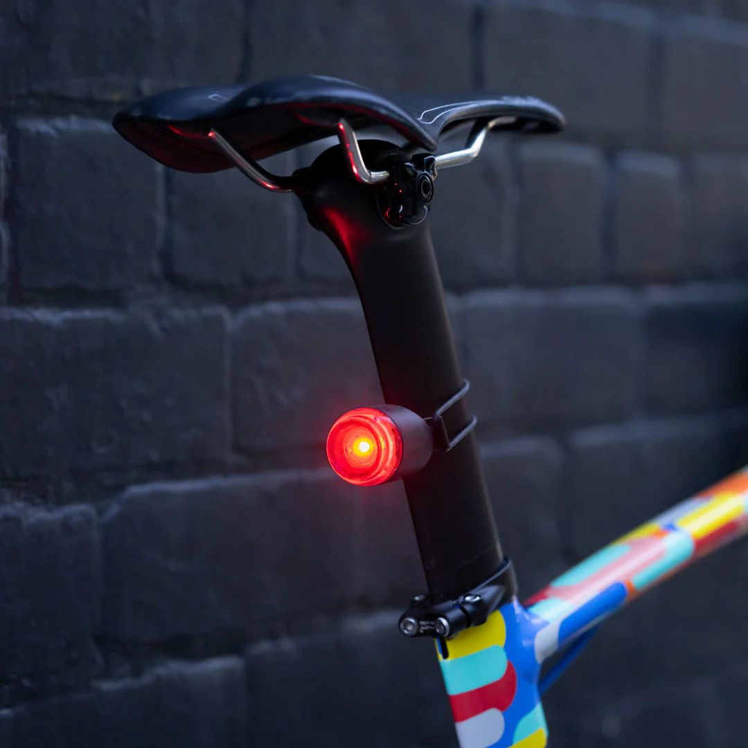Knog Plug Rear Bike Light - 10 Lumens Front_Three_Fourths_Angled_Left