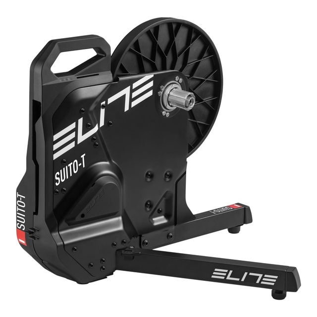 Elite Suito T Interactive Bike Trainer, Bluetooth Compatible Front_Angled_Left