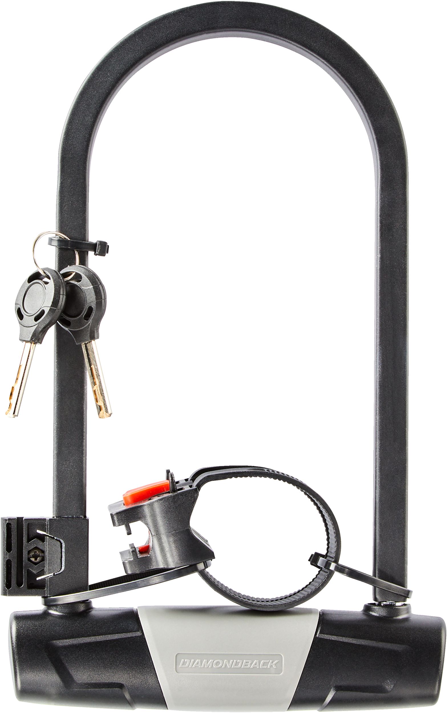 Diamondback U Lock with Square Shackle